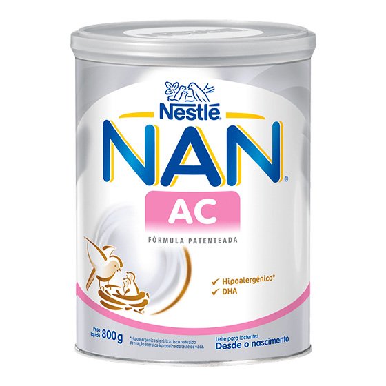 NAN AC LEITE LACTENTE 800G