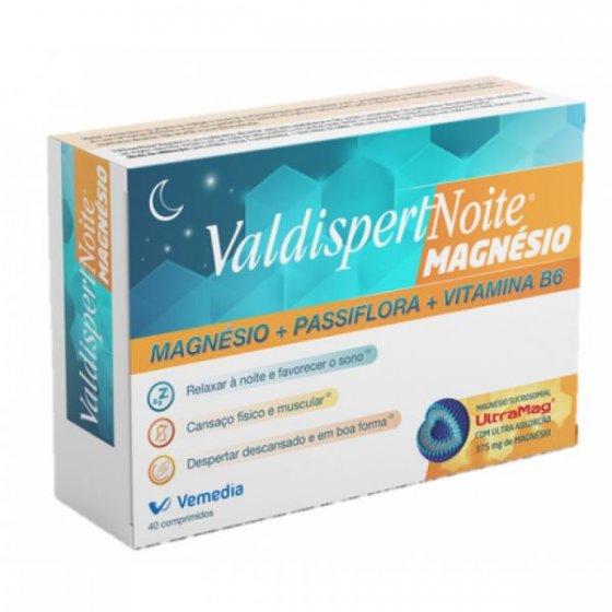 VALDISPERTNOITE MAGNESIO COMP X40 COMPS