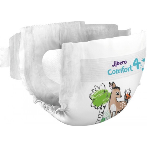 LIBERO BABY COMFO FRALD TAMANHO 4 7/14 KG MA/MO X 31