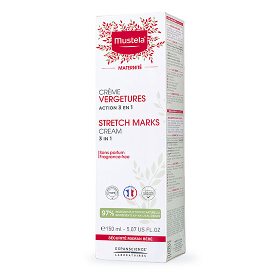 MUSTELA MATERNID CR ESTRIAS S/PERF 150ML