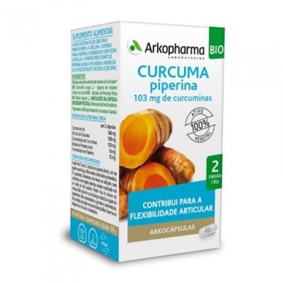 ARKOCAPSULAS CURCUMA CAPS X 40
