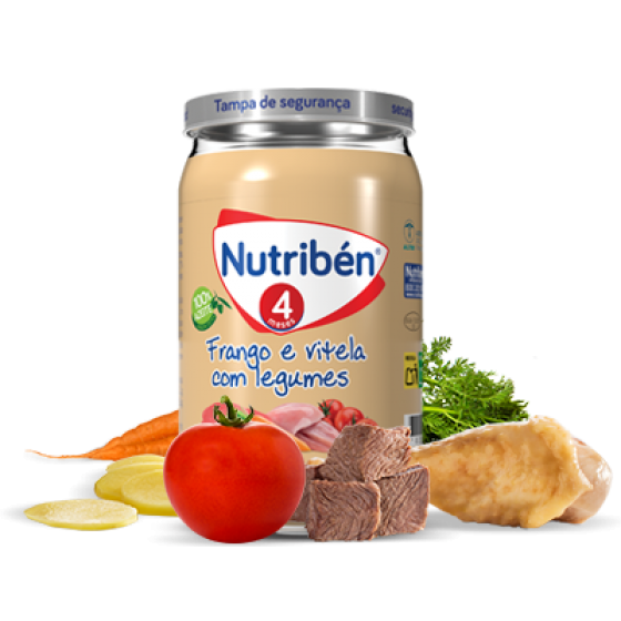 NUTRIBEN BOIAO 6 FRANG VITEL C/LEGU 235G