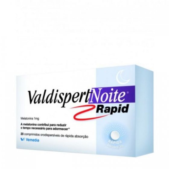 VALDISPERT NOITE RAPID COMP ORODISP X 20 COMPS ORODISP