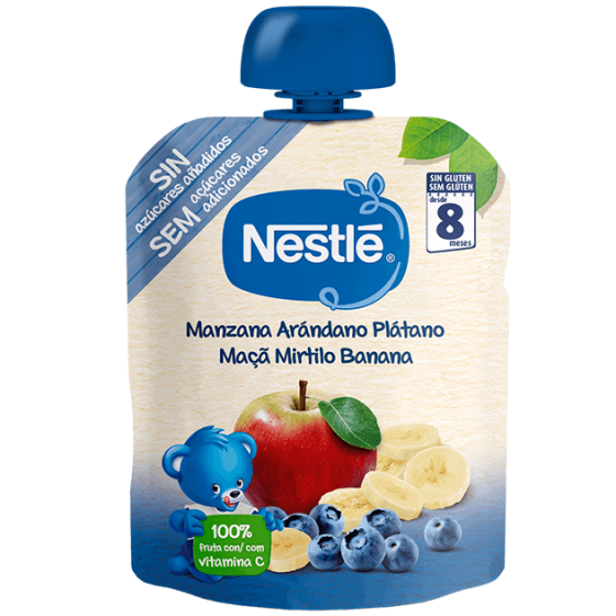 NESTLE PACOTINHO MACA MIRTIL BANAN 90G 8M+