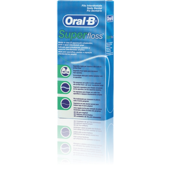 ORAL B SUPER FLOSS X 50