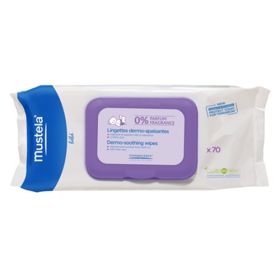 MUSTELA BEBE TOALHETE DERMO C/PERF X70
