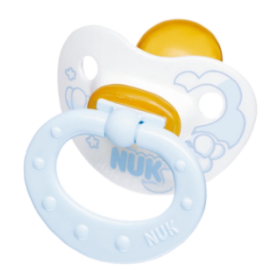 NUK CHUPETA N2 CHUP LATEX AZUL X2