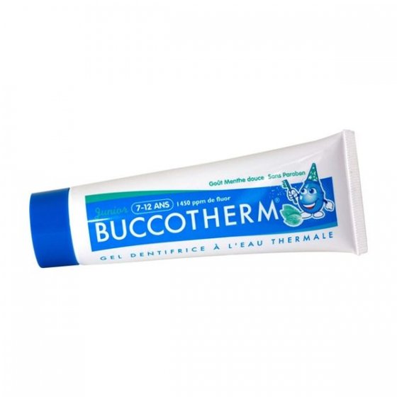 BUCCOTHERM JUNIOR GEL DENT MENTA 50ML 7-12A