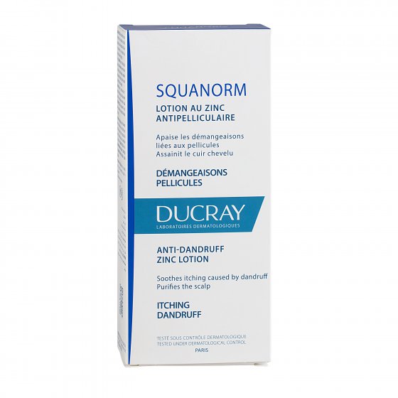 DUCRAY CASPA SQUANORM LOCAO ZINCO 200M