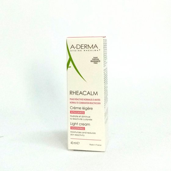 A-DERMA ROSTO RHEACALM CR LIG 40 ML