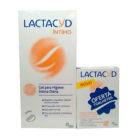 LACTACYD INTIMO PROM EMULS 400+TOALHX10