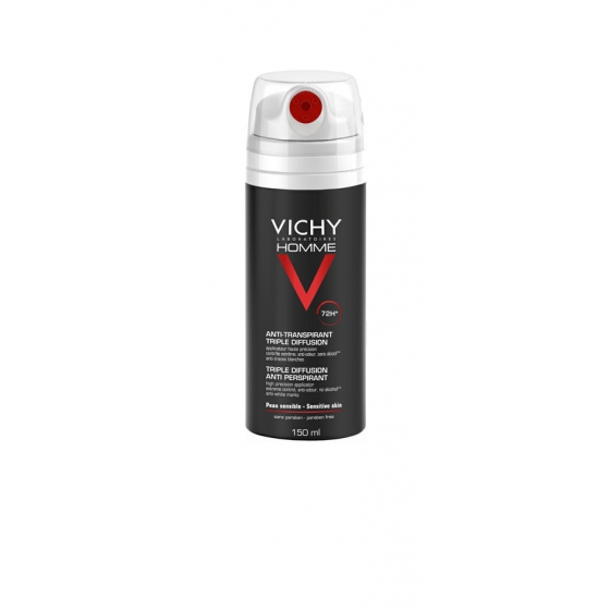 VICHY HOMME DEO TRIPLA DIFU 72H 150ML