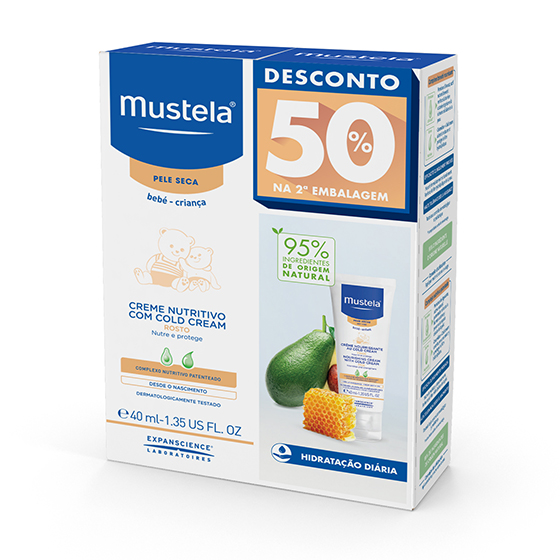MUSTELA COLD CR DUO ROST 40 ML+DESC50%