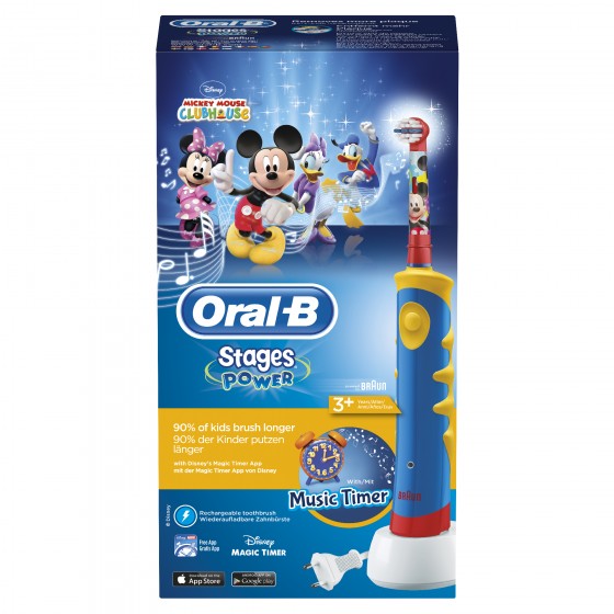 ORAL B BRAUN KIDS ESC ELECT MICKEY 3M+