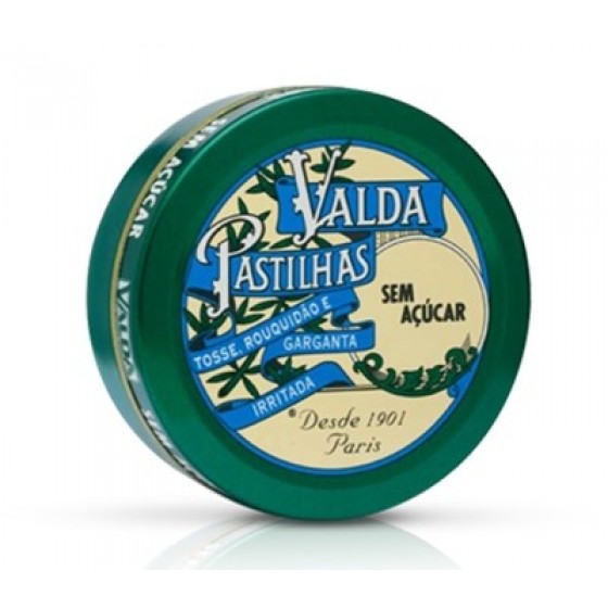 VALDA PASTILHAS PST S ACUCAR 50 G
