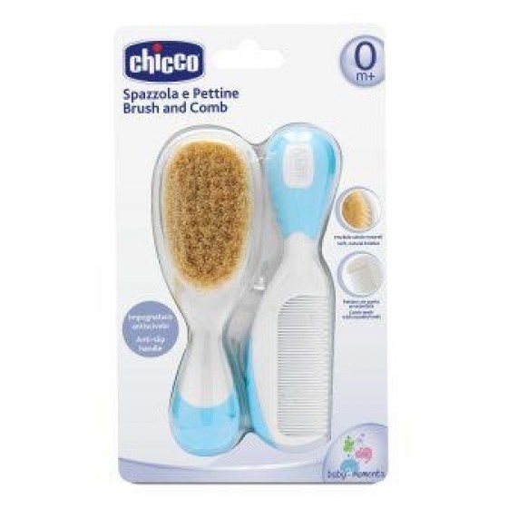 CH.HIG6569200000 ESCOVA E PENTE CERDA AZUL