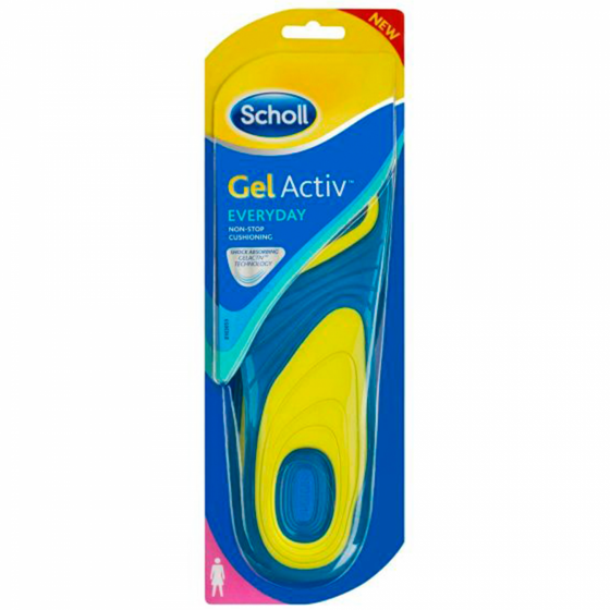 SCHOLL GELACTIV PALMILH USO DIAR MULHERX2