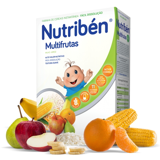 NUTRIBEN FARINHAS MULTIFRUTAS 300G