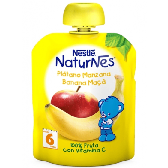 NESTLE NATURNES BANANA MACA 90G 6M
