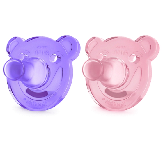 AVENT PHILIPS CHUP SIL SOOTH 0-3 MNA X2
