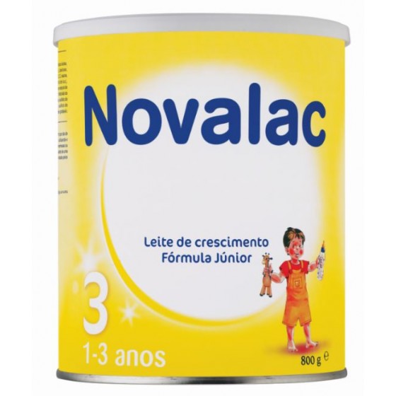 NOVALAC 3 FORMULA JUN BAUNILHA 800G