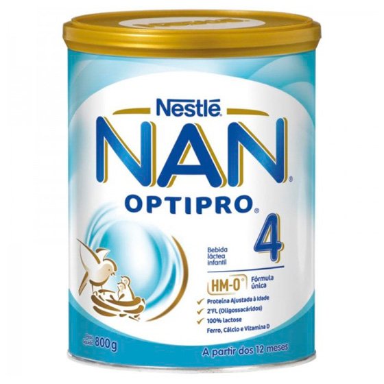 NAN + CRESCIDOS SOL OR LACTEA PO 800 G