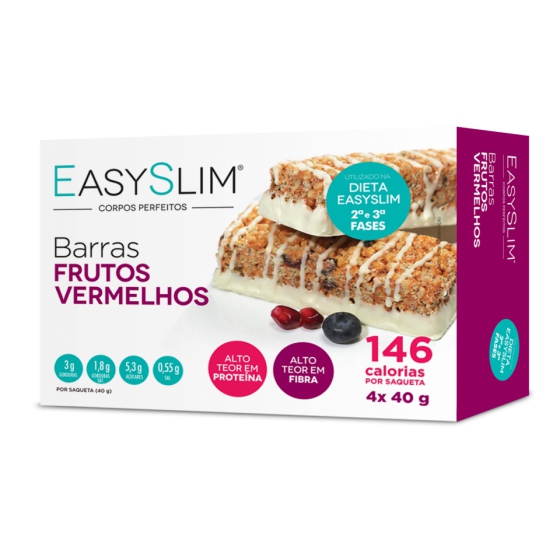 EASYSLIM BARRAS FRUT VERM 40 GX 4