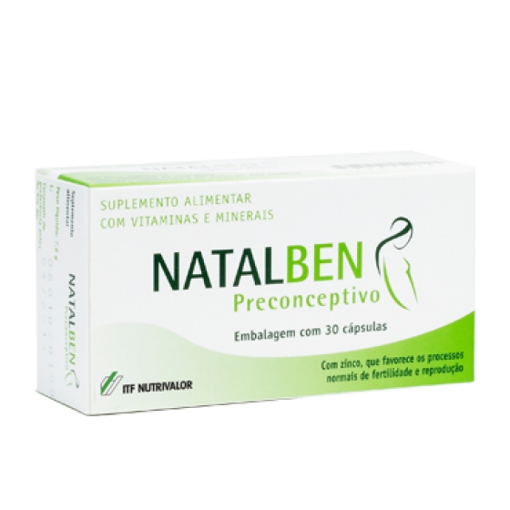 NATALBEN PRECONC CAPS X 30