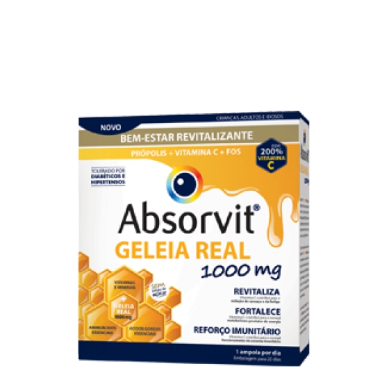 ABSORVIT GELEIA REAL 1000 AMPOLAS X 20