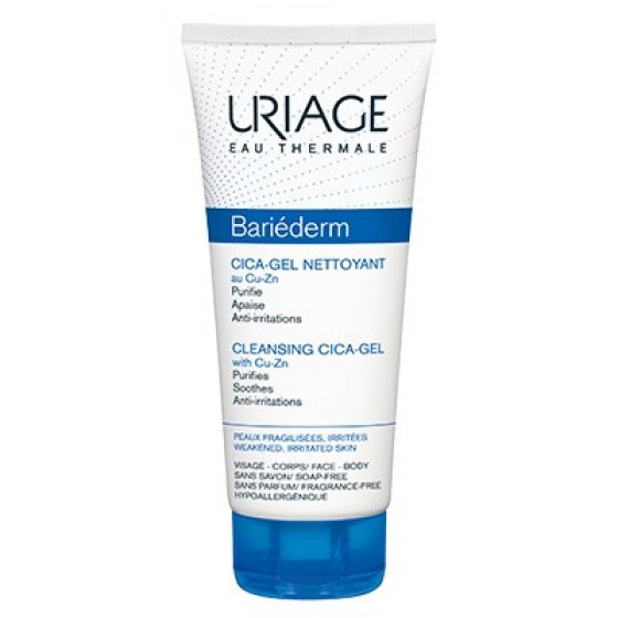 URIAGE BARIEDERM  CICA GEL LIMPEZA 200ML