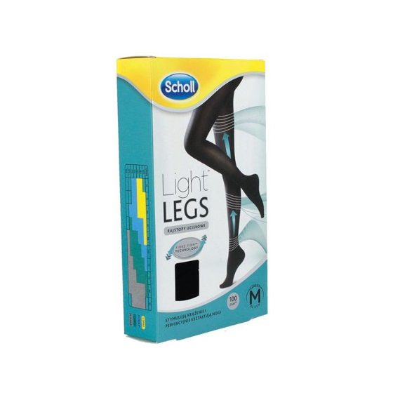 SCHOLL LIGHT LEGS COLL COMP 60DEN M PRETO