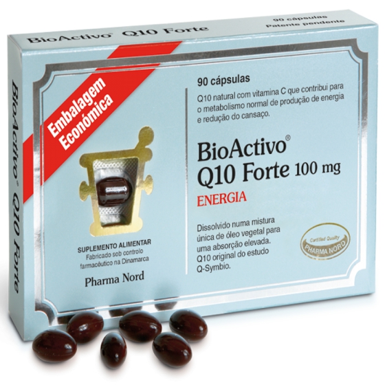 BIOACTIVO Q10 FORTE 100MG CAPSX90 CÁPS