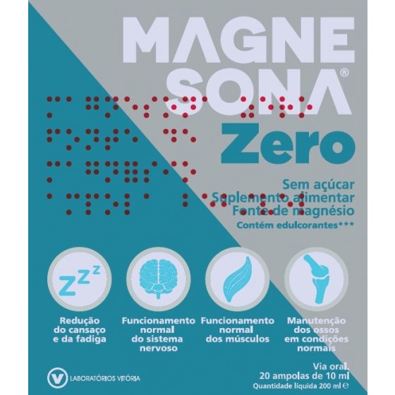 MAGNESONA ZERO AMP X 20 AMP BEB